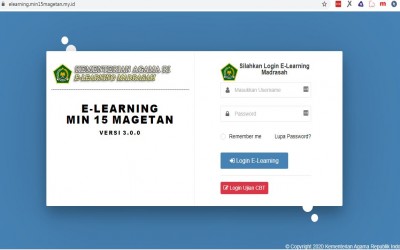 E-LEARNING MADRASAH - MIN 15 MAGETAN